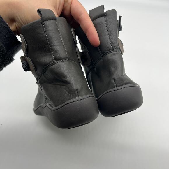 Ankle Boots Round Toe Casual Comfortable Lightweight Gray Size 6.5US /37CN - Picture 5 of 10